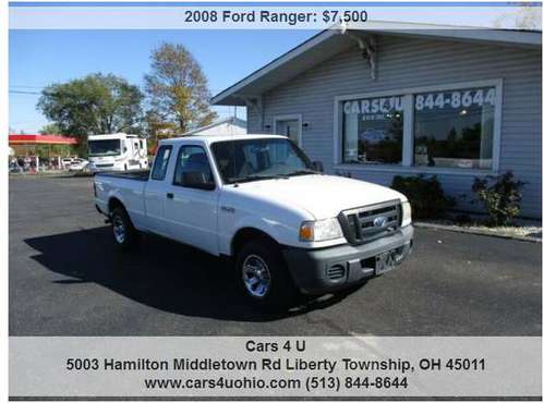 2008 Ford Ranger Supercab V6 - cars & trucks - by dealer - vehicle... for sale in Hamilton, OH