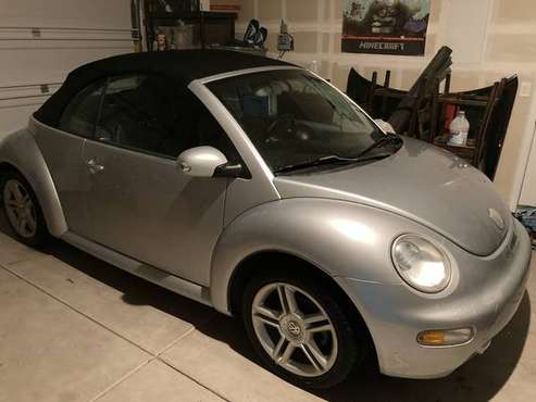 2004 VW New Beetle Convertible 1 8T Turbo GLS - - by for sale in Yuba City, CA
