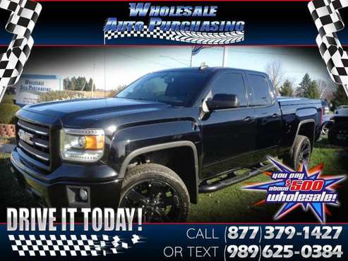2015 GMC Sierra 1500 4WD Double Cab 143.5 - cars & trucks - by... for sale in Frankenmuth, MI