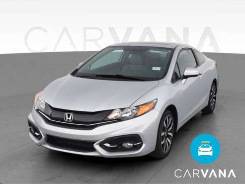 2014 Honda Civic EX-L Coupe 2D coupe Silver - FINANCE ONLINE - cars... for sale in Columbia, SC