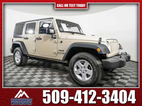 2018 Jeep Wrangler Unlimited Sport 4x4 - - by dealer for sale in Pasco, WA