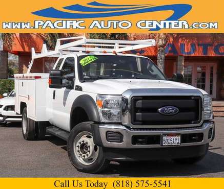 2015 Ford F450 XL Diesel Dually Utility Work Truck 33077 - cars & for sale in Fontana, CA