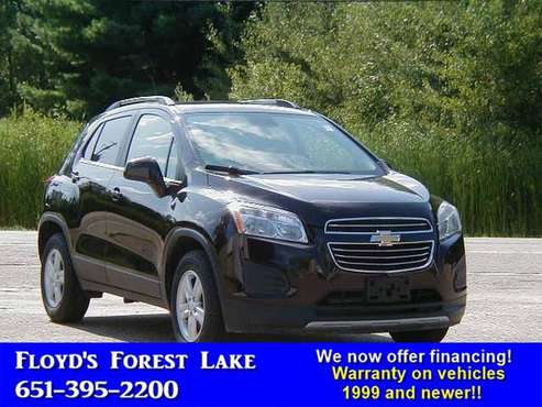 2016 Chevrolet Trax LT AWD for sale in Forest Lake, MN