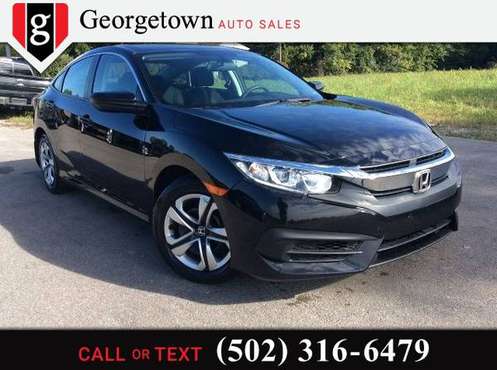 2016 Honda Civic LX - cars & trucks - by dealer - vehicle automotive... for sale in Georgetown, KY