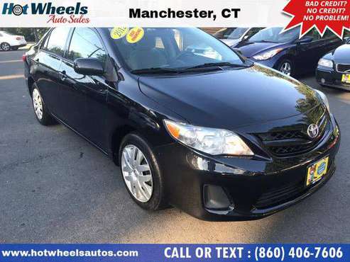 2012 Toyota Corolla 4dr Sdn Auto LE - ANY CREDIT OK!! for sale in Manchester, CT