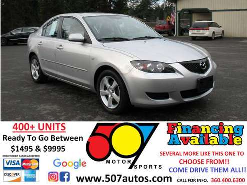 2006 Mazda MAZDA3 4dr Sdn i Touring Auto - - by dealer for sale in Roy, WA