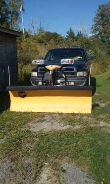 2001 Dodge 2500 with Fisher plow for sale in Middleburgh, NY