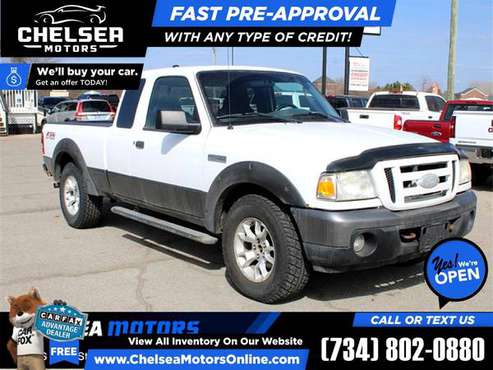 116/mo - 2009 Ford Ranger FX4 FX 4 FX-4 OffRoad 4WD! Extended 4 for sale in Chelsea, OH