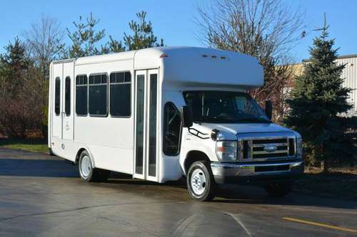 2014 Ford E-350 13 Passenger Shuttle Bus - cars & trucks - by dealer... for sale in Crystal Lake, WI