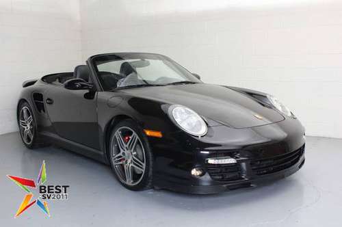 2008 *Porsche* *911* *2dr Cabriolet Turbo* Basalt Bl for sale in Campbell, CA