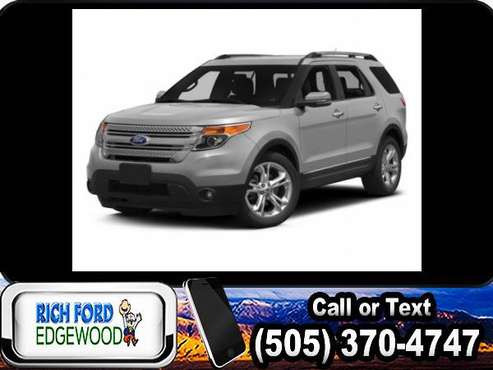2015 Ford Explorer Limited - cars & trucks - by dealer - vehicle... for sale in Edgewood, NM
