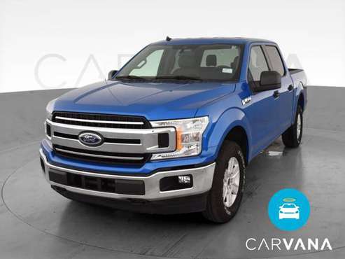 2019 Ford F150 SuperCrew Cab XLT Pickup 4D 5 1/2 ft pickup Blue for sale in South El Monte, CA