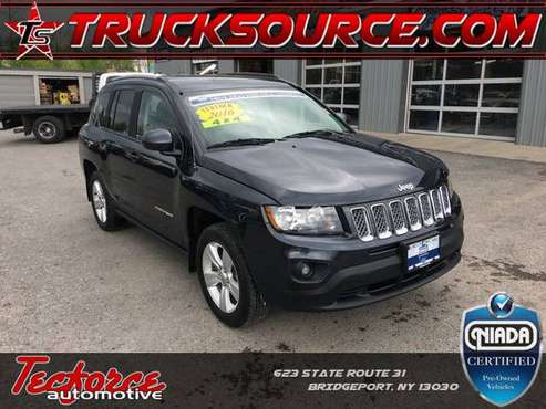 2016 Jeep Compass Latitude 4WD Only 26K NIADA Certified! for sale in Bridgeport, NY