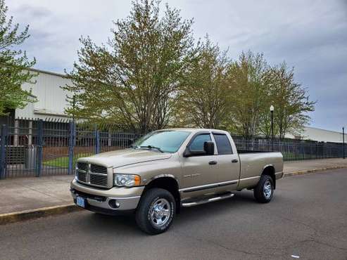 2003 Dodge Ram 2500 Laramie - Cummins - 4x4 - 31k miles - cars & for sale in Ace Auto Sales - Albany, Or, OR