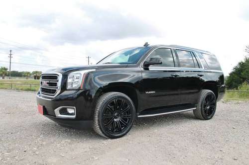 2017 GMC YUKON SLT 4X4 - LOADED - 22s - BLK ON BLK - NAV - LOW... for sale in Liberty Hill, NM