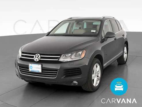 2012 VW Volkswagen Touareg VR6 Lux Sport Utility 4D suv Gray -... for sale in Charlotte, NC