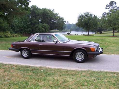 RARE CLASSIC LUXURY 1981 MERCEDES 380SLC LOW MILES - cars & trucks -... for sale in Wilmington, NC