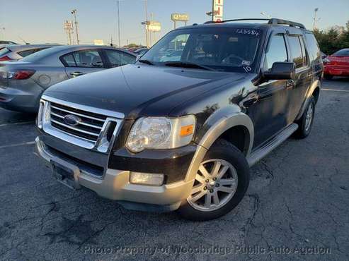 2010 *Ford* *Explorer* *4WD 4dr Eddie Bauer* Black - cars & trucks -... for sale in Woodbridge, District Of Columbia
