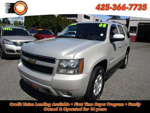 One Owner 2008 Chevrolet Tahoe LT 4WD and 3rd Row Seating! - cars & for sale in Lynnwood, WA