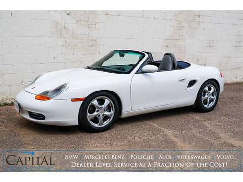 Porsche Boxster Convertible! Sleek, Sporty Roadster for Only 12k! for sale in Eau Claire, SD