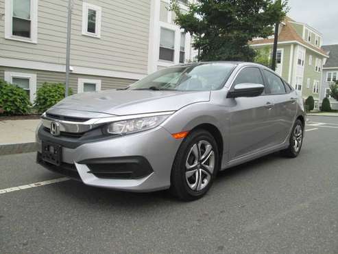 2016 HONDA CIVIC LX MANUAL 28000 MILES ONE OWNER FULLY SERVICED for sale in 02135, MA