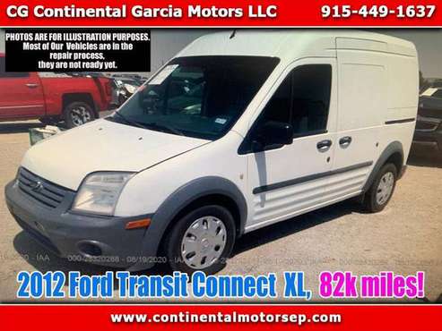 2012 Ford Transit Connect XL with Side and Rear Door Glass - cars &... for sale in El Paso, TX
