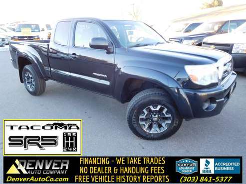 2010 Toyota Tacoma SR5 4x4 / NEW CLUTCH / 5 SPEED MANUAL! - cars &... for sale in Parker, CO