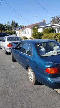 2000 Toyota Corolla - cars & trucks - by owner - vehicle automotive... for sale in Redwood, CA