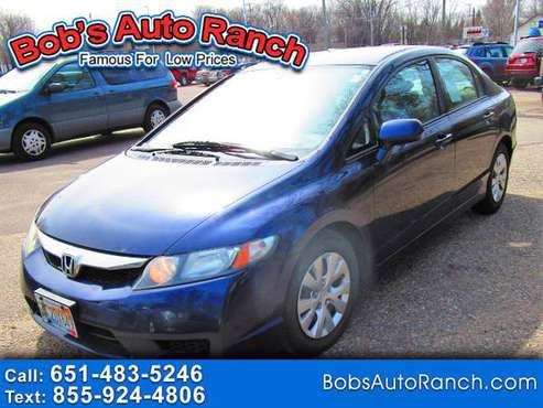 2009 Honda Civic Sdn 4dr Auto LX - - by dealer for sale in Lino Lakes, MN
