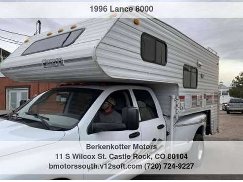 1996 Lance 8000 Buy Here, Pay Here Program Available - cars & trucks... for sale in Castle Rock, CO