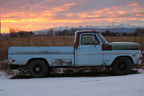 1969 F250 - Great Truck for restoration project - - by for sale in Longmont, CO