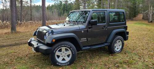2017 Jeep Wrangler Sport 4x4 - cars & trucks - by owner - vehicle... for sale in Minocqua, WI