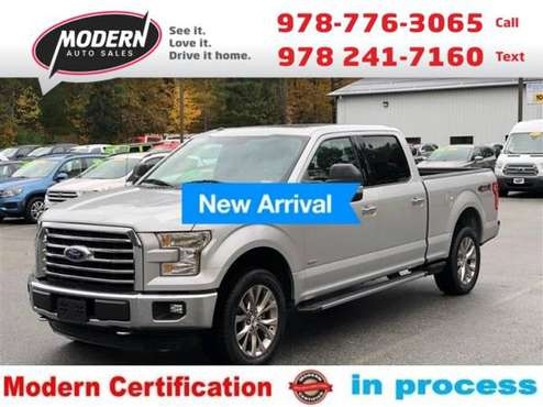 2016 Ford F-150 XLT SuperCrew for sale in Tyngsboro, MA