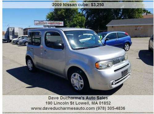 2009 Nissan Cube - cars & trucks - by dealer - vehicle automotive sale for sale in Lowell, MA