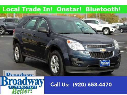 2015 Chevrolet Equinox SUV LS - Chevrolet Blue Velvet - cars &... for sale in Green Bay, WI