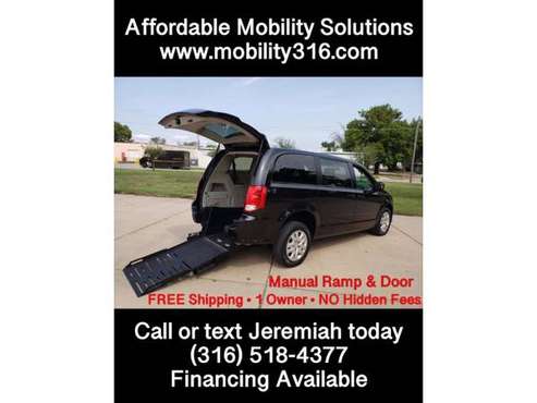 2016 Dodge Caravan SE 24k Wheelchair Mobility Handicap ADA Compliant... for sale in Wichita, TN