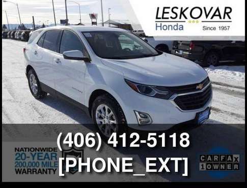 2018 Chevrolet Chevy Equinox Lt - cars & trucks - by dealer -... for sale in Butte, MT