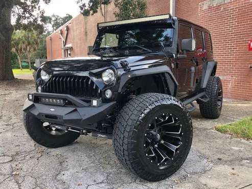 2015 JEEP WRANGLER UNLIMI SAHARA 4x4..WE FINANCE EVERYONE... for sale in TAMPA, FL