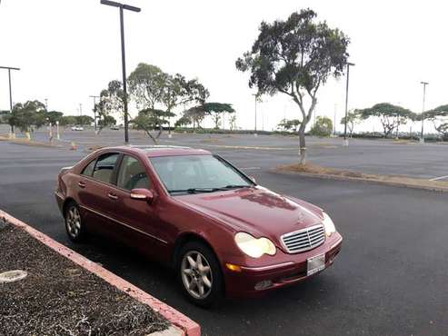 2001 MERCEDES C320 - cars & trucks - by owner - vehicle automotive... for sale in Waikoloa, HI