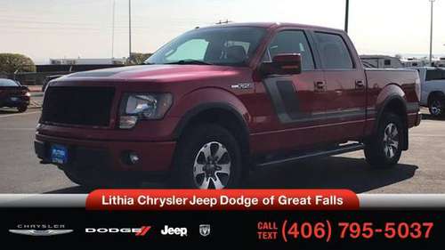 2011 Ford F-150 4WD SuperCrew 145 FX4 - cars & trucks - by dealer -... for sale in Great Falls, MT