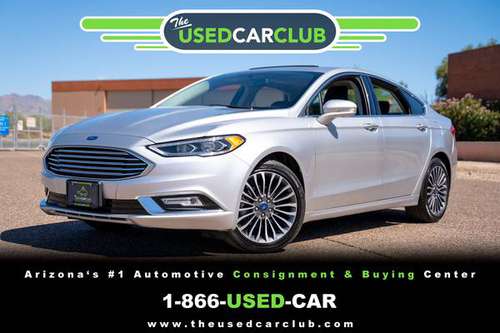 2017 Ford Fusion SE - 2 Owner - Only 21k miles - Clean CarFax - Navi for sale in Scottsdale, AZ