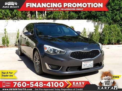 2014 KIA *Cadenza* *Technology* *PackagePanoramic* *Moonroof* Cadenza for sale in Palm Desert , CA