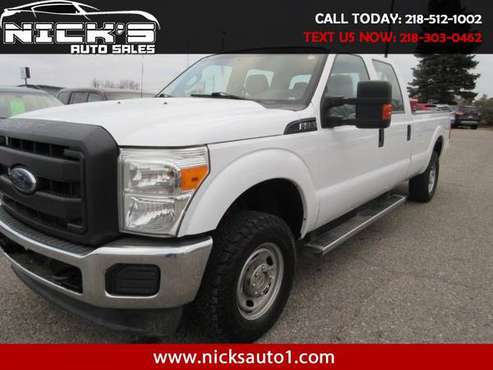 2013 Ford F-250 SD XL Crew Cab Long Bed 4WD - cars & trucks - by... for sale in Moorhead, ND
