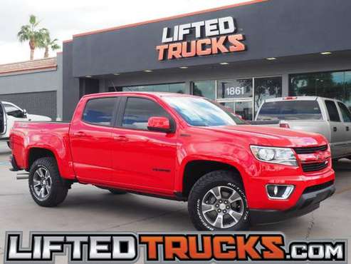 2017 Chevrolet Chevy Colorado 4WD CREW CAB 140.5 Z71 - Lifted Trucks... for sale in Mesa, AZ