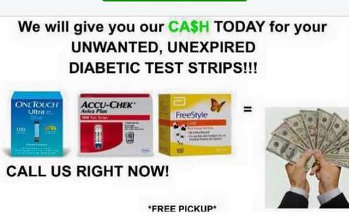 $$$$ WE PAY CASH FOR DIABETIC TEST STRIPS $$$$ - cars & trucks - by... for sale in Theodore, AL