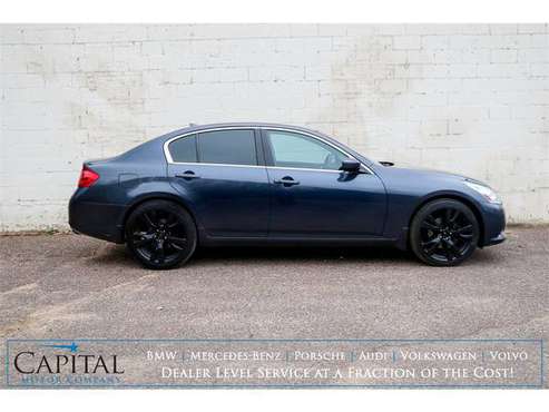 2012 Infiniti G37 x AWD w/Nav, Heated Seats, Moonroof - Only 10k! for sale in Eau Claire, IA
