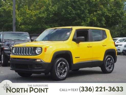 *2016* *Jeep* *Renegade* *4WD 4dr Sport* for sale in Winston Salem, NC