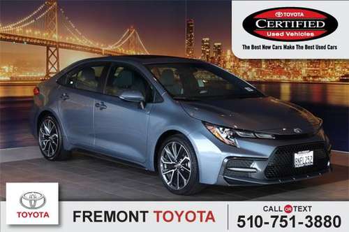 2020 Toyota Corolla SE - - by dealer - vehicle for sale in Fremont, CA