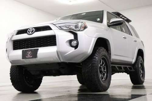 LIFTED SILVER 2018 Toyota *4RUNNER SR5 4WD w REAR CAMERA* for sale in Clinton, MO