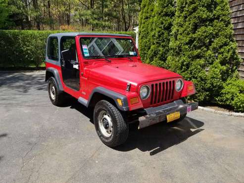 Hamptons vintage Jeep Wrangler convertible - - by for sale in East Quogue, NY